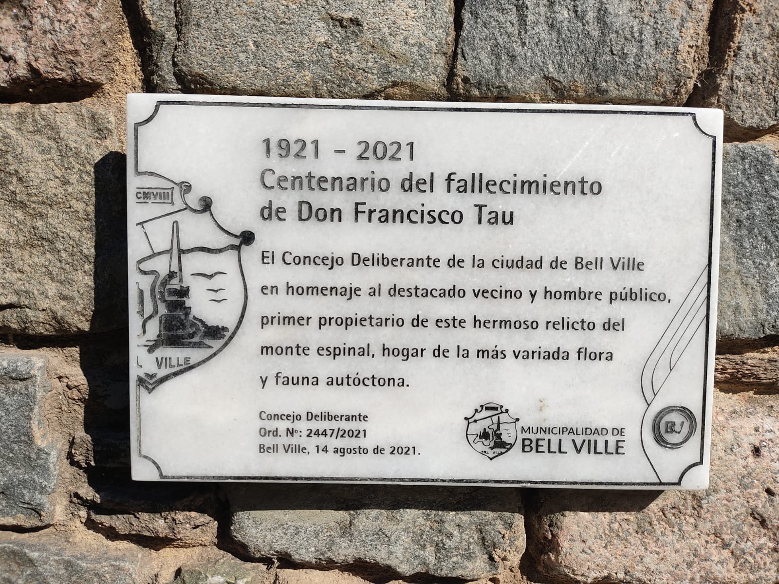Conmemoración de los 100 años de fallecimiento de Francisco Tau